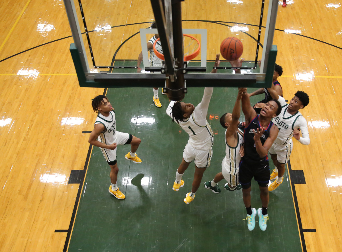 Duncanville DeSoto Texas boys basketball 021023 Brian McLean 28